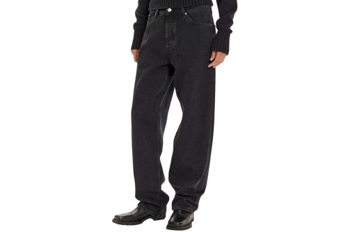 Calvin Klein High Rise Loose Παντελόνι Τζιν Γυναικείο (J20J225388 1BY)