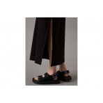 Calvin Klein Ribbed Cotton Γυναικείο Φόρεμα Maxi Μαύρο