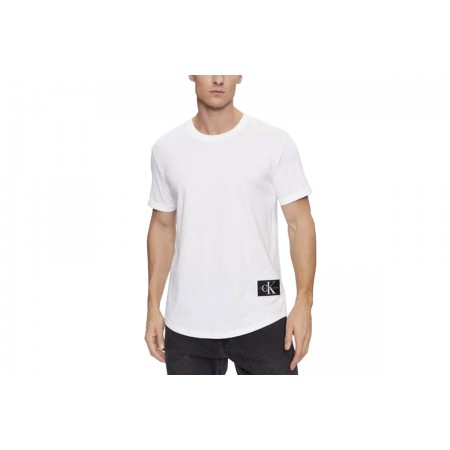 Calvin Klein Ανδρικό Κοντομάνικο T-Shirt Λευκό (J30J323482 YAF)