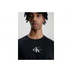 Calvin Klein Ανδρικό Κοντομάνικο T-Shirt Μαύρο (J30J323483 BEH)