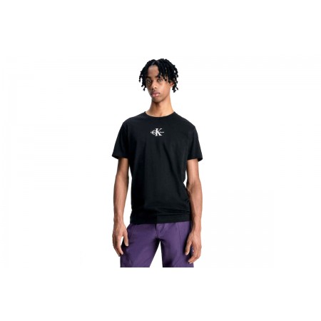 Calvin Klein Ανδρικό Κοντομάνικο T-Shirt Μαύρο (J30J323483 BEH)
