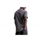 Calvin Klein Ανδρικό Κοντομάνικο T-Shirt Γκρι Σκούρο (J30J324671 PSM)