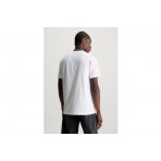 Calvin Klein Ανδρικό Κοντομάνικο T-Shirt Λευκό (J30J325268 YAF)