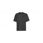 Calvin Klein Ανδρικό Κοντομάνικο T-Shirt Μαύρο & Λευκό
