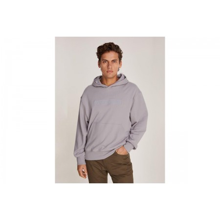 Calvin Klein Embroidered Box Hoodie Ανδρικό 