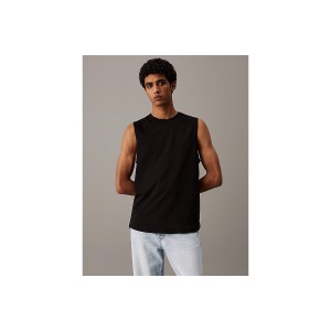 Calvin Klein Cotton Badge Μπλούζα Αμάνικη Ανδρική (J30J327283 BEH)