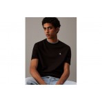 Calvin Klein Back Logo Ανδρικό Κοντομάνικο T-Shirt Μαύρο
