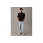 Calvin Klein Back Logo Ανδρικό Κοντομάνικο T-Shirt Μαύρο
