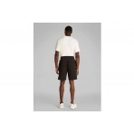 Calvin Klein Terry Ανδρική Αθλητική Βερμούδα Μαύρη