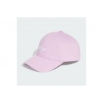 Adidas Originals Adicolor Trefoil Καπέλο Strapback Ροζ