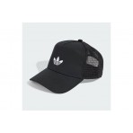 Adidas Originals Adicolor Trucker Καπέλο Snapback Μαύρο