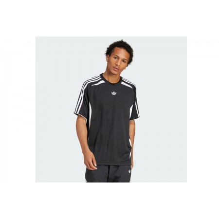 Adidas Originals Adicolor Teamgeist Ανδρικό Κοντομάνικο T-Shirt Μαύρο