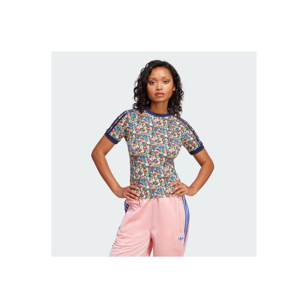 Adidas Originals X Liberty London Cali T-Shirt Γυναικείο (JC7776)