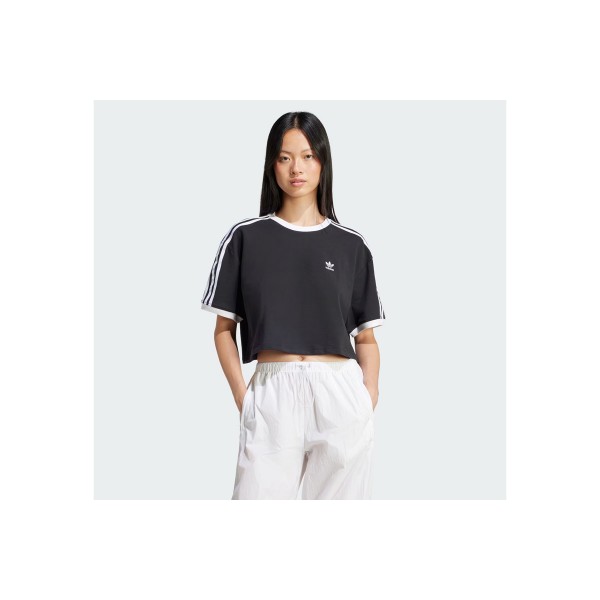 Adidas Originals 3S Loose Crop Top Κοντομάνικο Γυναικείο (JC8149)