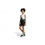 Adidas Originals Rib Παιδική Αμάνικη Crop Top Μπλούζα Λευκή