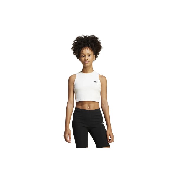 Adidas Originals Rib Crop Top Αμάνικο (JC8431)