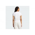 Adidas Originals Essentials Slim Γυναικείο Κοντομάνικο T-Shirt Λευκό