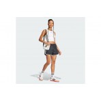 Adidas Originals Essentials Ribbed Γυναικεία Αμάνικη Μπλούζα Λευκή