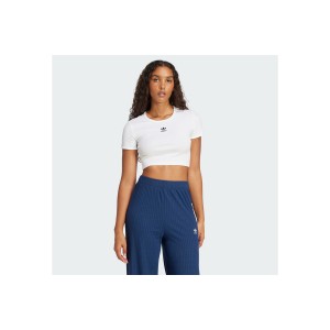 Adidas Originals Ribbed Crop Top Κοντομάνικο Γυναικείο (JC9026)