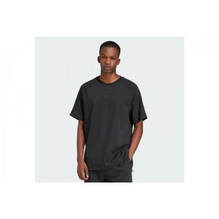 Adidas Originals Premium Essentials Ανδρικό Κοντομάνικο T-Shirt Μαύρο