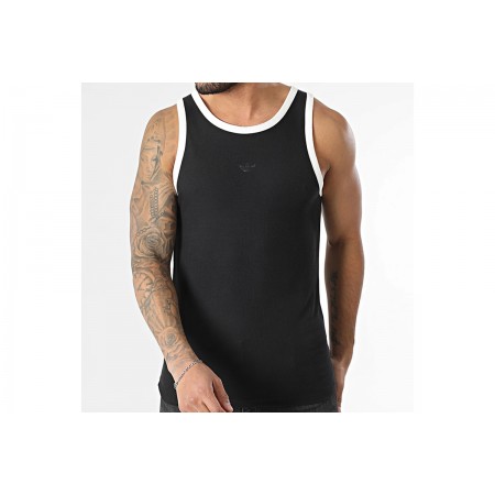 Adidas Originals Essential Ανδρική Αμάνικη Μπλούζα Μαύρη