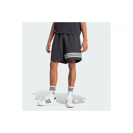 Adidas Originals Neuclassics Ανδρική Αθλητική Βερμούδα Μαύρη