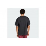 Adidas Originals Trefoil Essentials Ανδρικό Κοντομάνικο T-Shirt Μαύρο