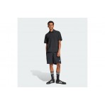 Adidas Originals Trefoil Essentials Αθλητική Βερμούδα Cargo Μαύρη