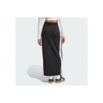 Adidas Originals Adicolor Adibreak Γυναικεία Maxi Φούστα Μαύρη, Λευκή