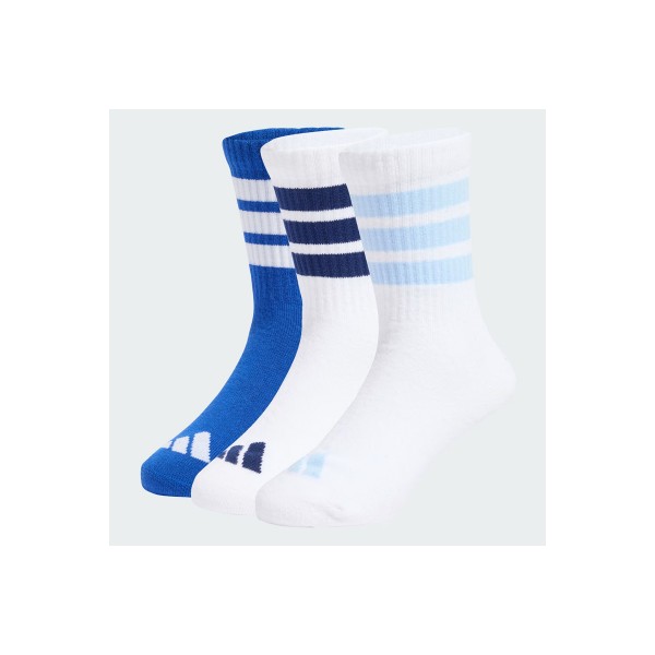 Adidas Performance Ribbed Kάλτσες Ψηλές 3 Ζευγάρια (JD1348)