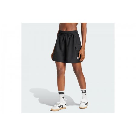Adidas Originals Essentials Γυναικείο Αθλητικό Σορτς Cargo Μαύρο