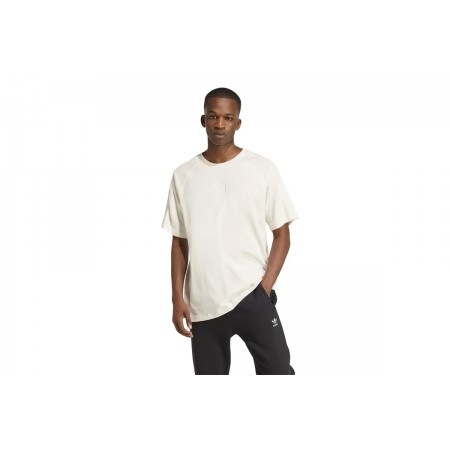 Adidas Originals Premium Essentials Ανδρικό Κοντομάνικο T-Shirt Εκρού