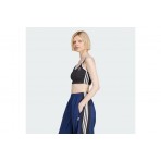Adidas Originals Adicolor 3-Stripes Γυναικείο Αμάνικο Crop Top