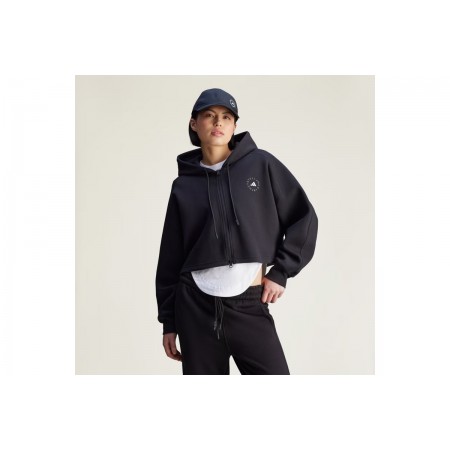 Adidas Performance By Stella Mccartney Cropped Ζακέτα Βαμβακερή Γυναικεία 