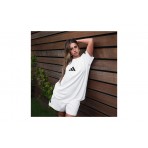 Adidas Performance Z.N.E. Γυναικείο Κοντομάνικο T-Shirt Λευκό