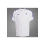 Adidas Originals Real Madrid Terrace Icons Unisex Κοντομάνικο T-Shirt Λευκό