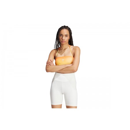 Adidas Originals Aop Lw Tube Crop Top Αμάνικο Γυναικείο 