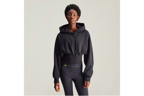 Adidas Performance By Stella Mccartney Cropped Hoodie Γυναικείο (JG1543)