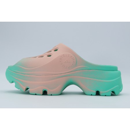 Adidas Performance By Stella McCartney Γυναικεία Clogs Βεραμάν, Σομόν