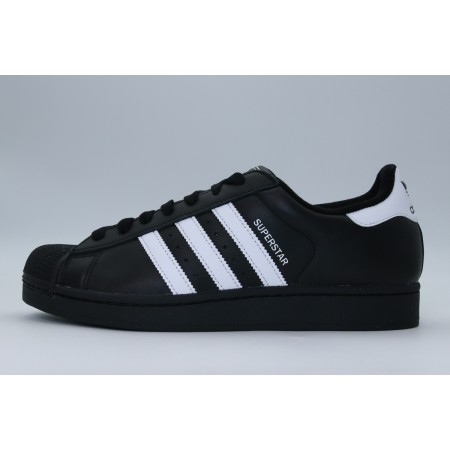 Adidas Originals Superstar II Ανδρικά Sneakers Μαύρα, Λευκά