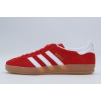 Adidas Originals Gazelle Indoor Unisex Sneakers Κόκκινα, Λευκά, Καφέ