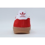 Adidas Originals Gazelle Indoor Unisex Sneakers Κόκκινα, Λευκά, Καφέ
