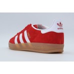 Adidas Originals Gazelle Indoor Unisex Sneakers Κόκκινα, Λευκά, Καφέ