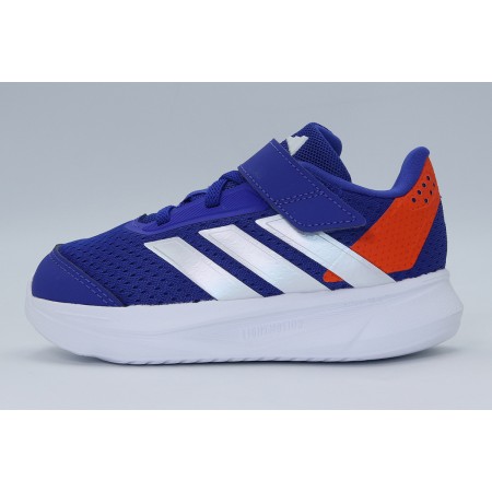 Adidas Performance Duramo 2.0 Βρεφικά Sneakers Μπλε, Πορτοκαλί, Ασημί