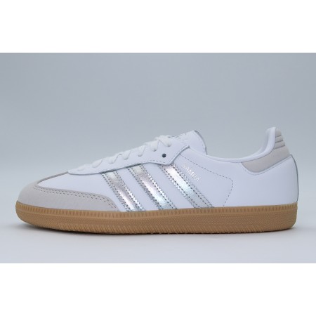 Adidas Originals Samba OG Sneakers Λευκά, Ασημί, Καφέ