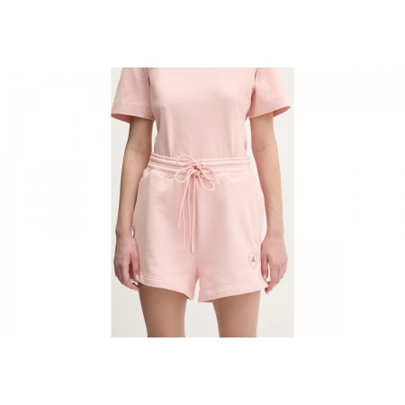 Adidas by Stella McCartney Terry Γυναικείο Αθλητικό Σορτς Σομόν