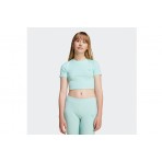 Adidas Originals Παιδικό Κοντομάνικο Crop Top T-Shirt Άκουα