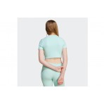 Adidas Originals Παιδικό Κοντομάνικο Crop Top T-Shirt Άκουα