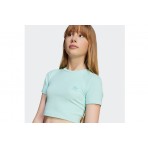 Adidas Originals Παιδικό Κοντομάνικο Crop Top T-Shirt Άκουα