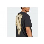Adidas Originals Skeleton Back Ανδρικό Κοντομάνικο T-Shirt Μαύρο